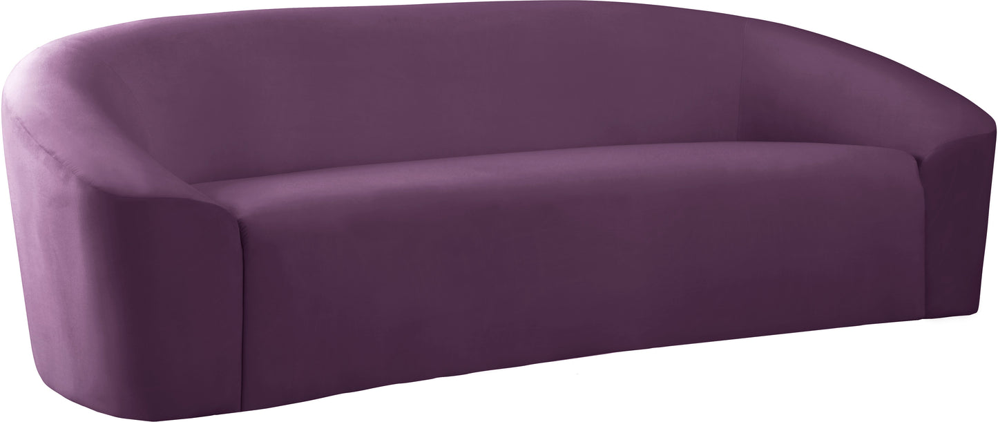 Riley Velvet Sofa - Furniture Depot