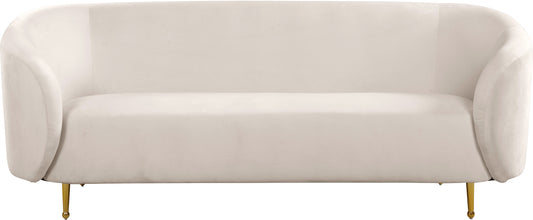 Lavilla Velvet Sofa - Furniture Depot