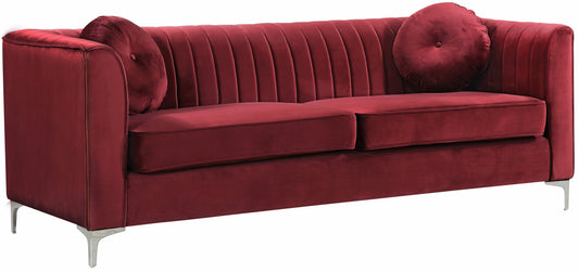 Isabelle Velvet Sofa - Furniture Depot