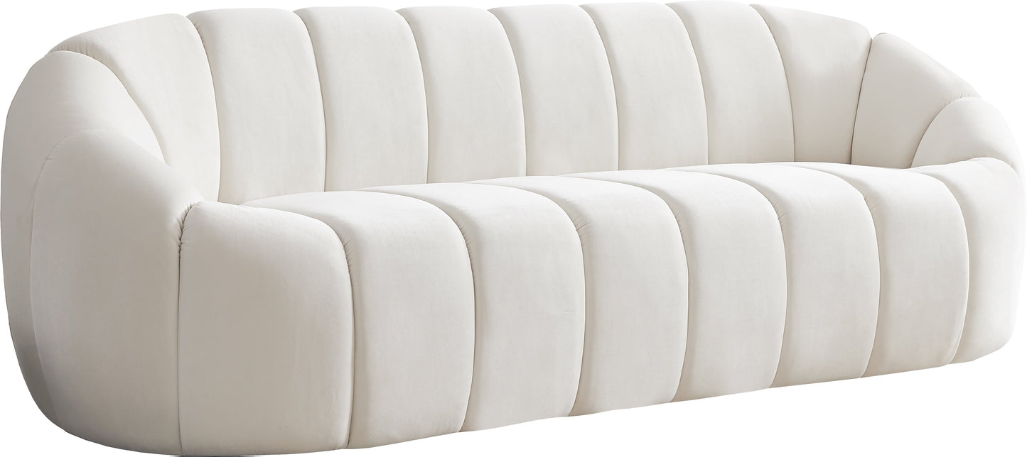 Elijah Velvet Sofa - Furniture Depot