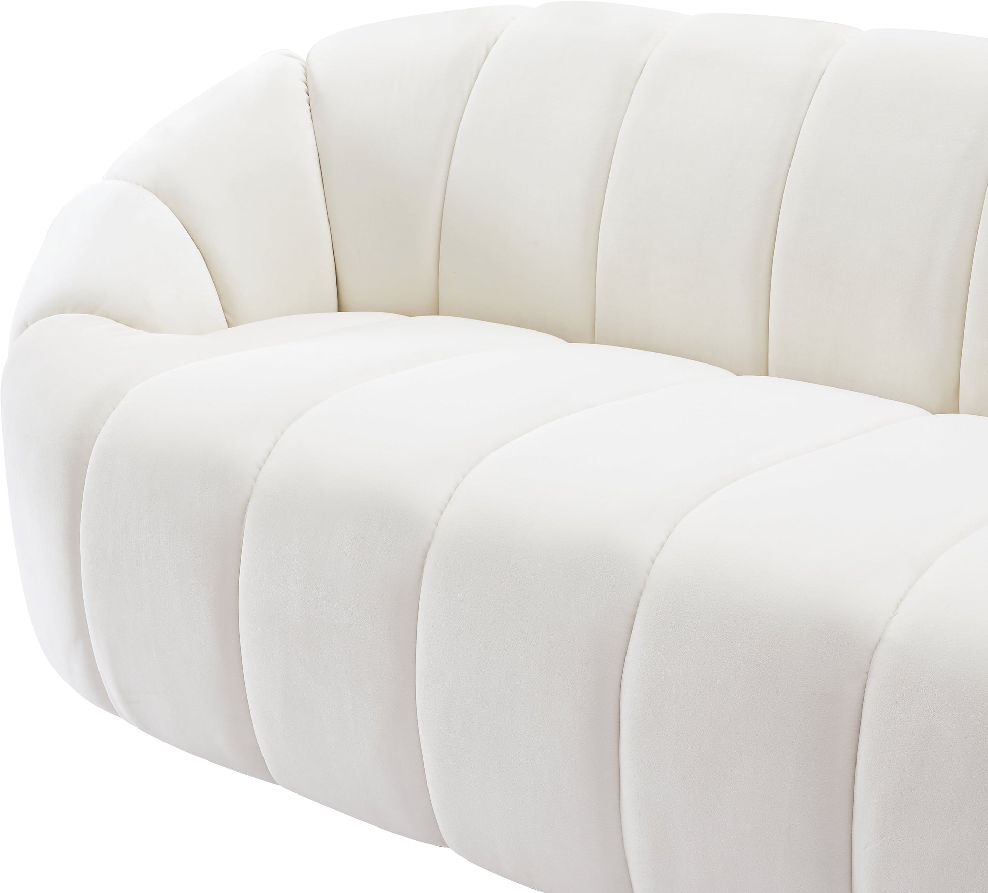 Elijah Velvet Sofa - Furniture Depot