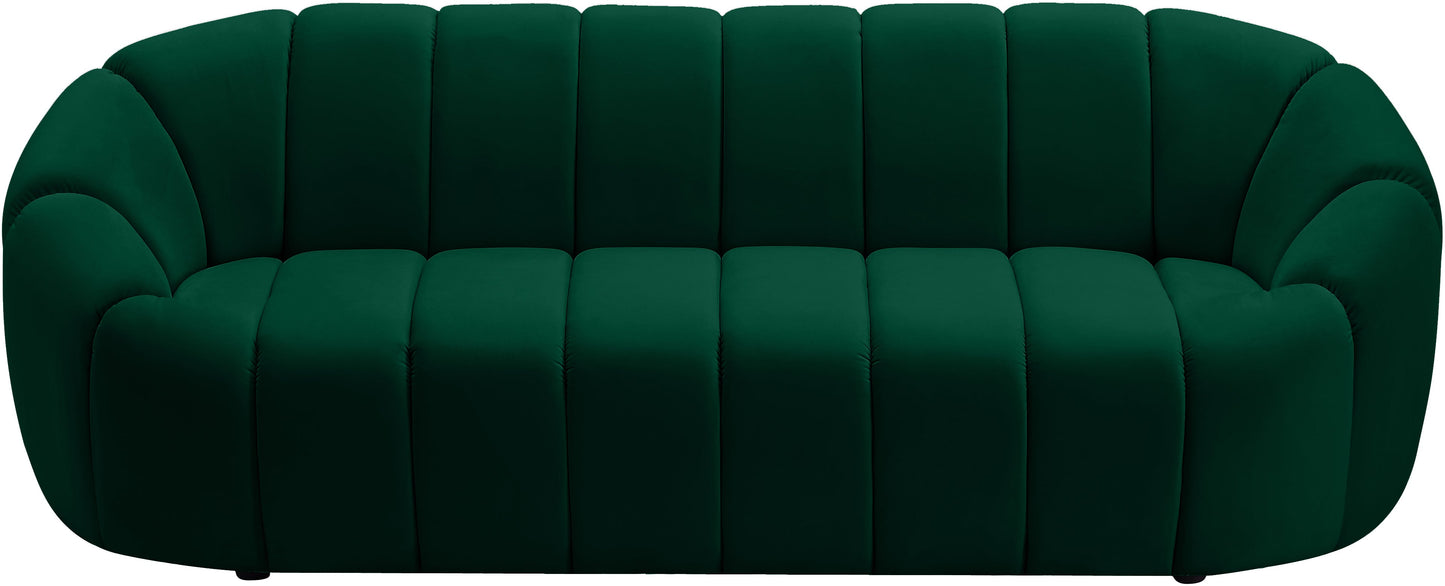 Elijah Velvet Sofa - Furniture Depot