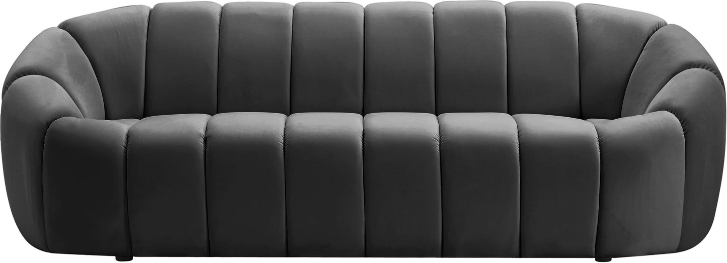 Elijah Velvet Sofa - Furniture Depot