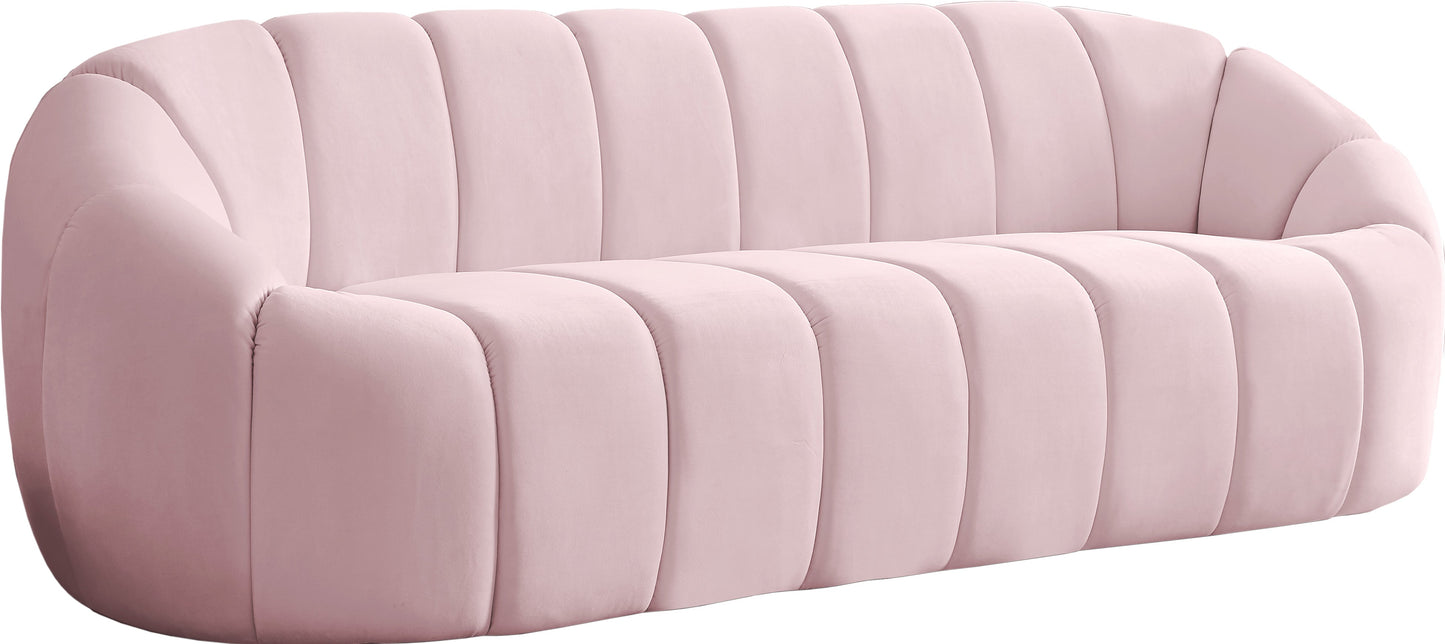 Elijah Velvet Sofa - Furniture Depot