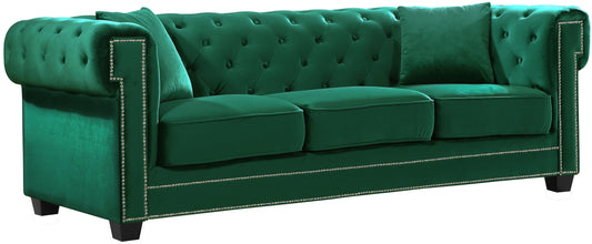 Bowery Velvet Sofa - Furniture Depot