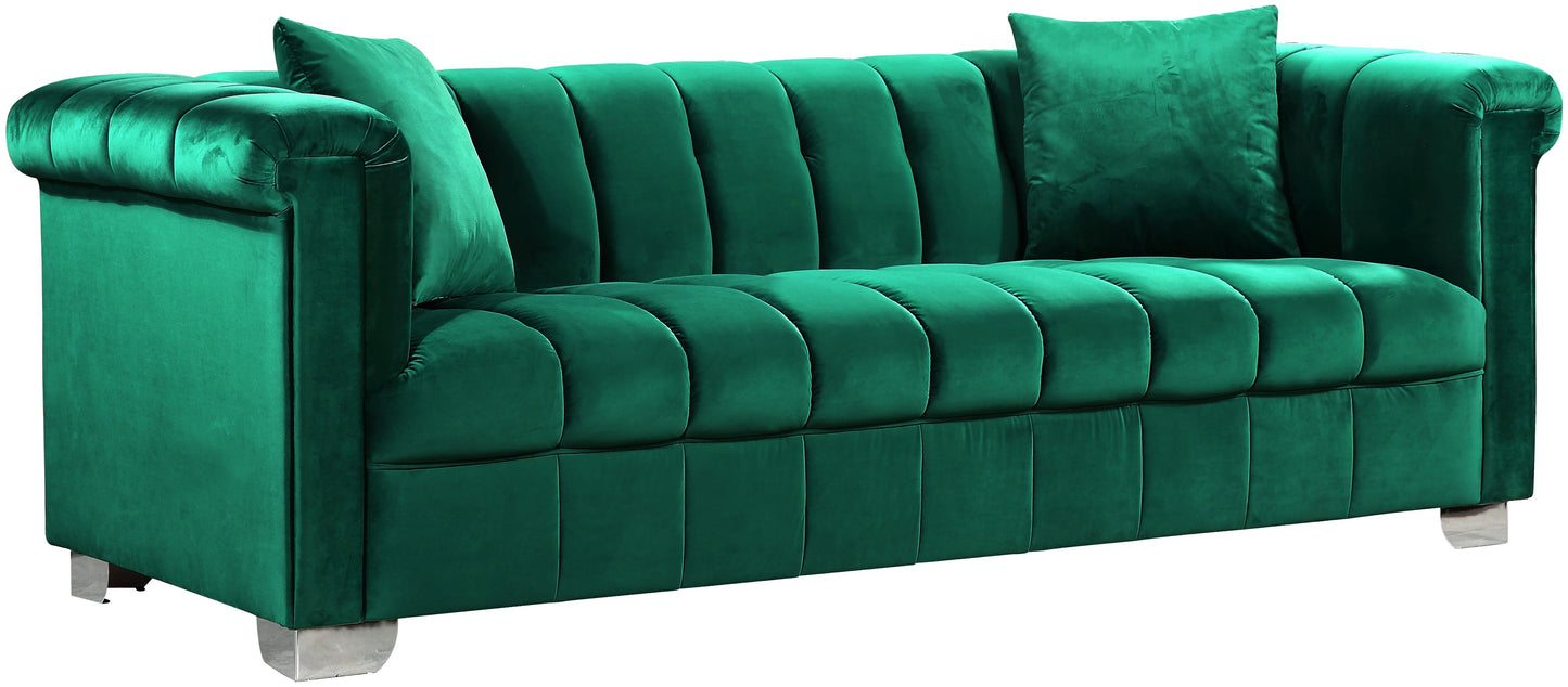 Kayla Velvet Sofa - Furniture Depot