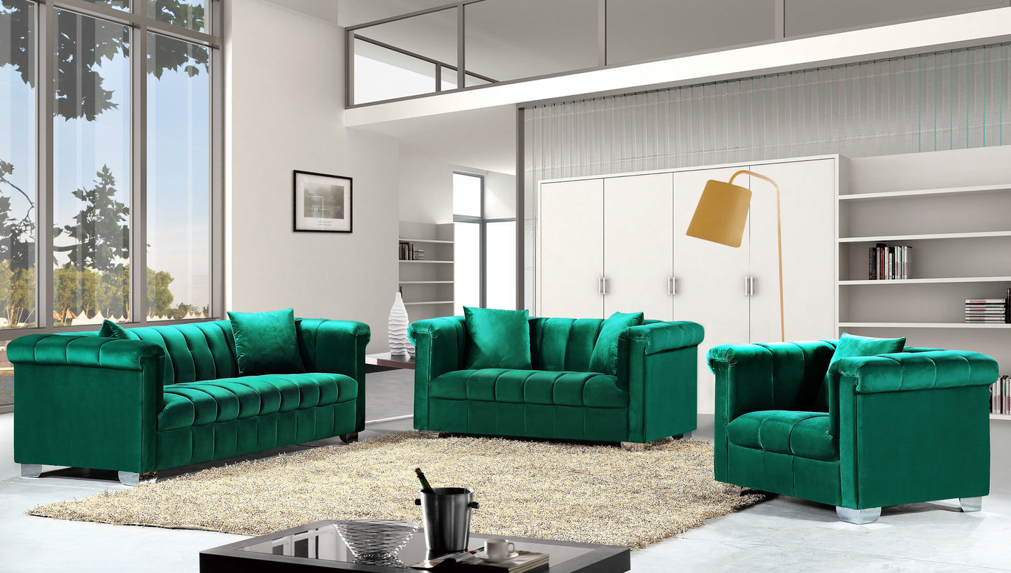 Kayla Velvet Sofa - Furniture Depot