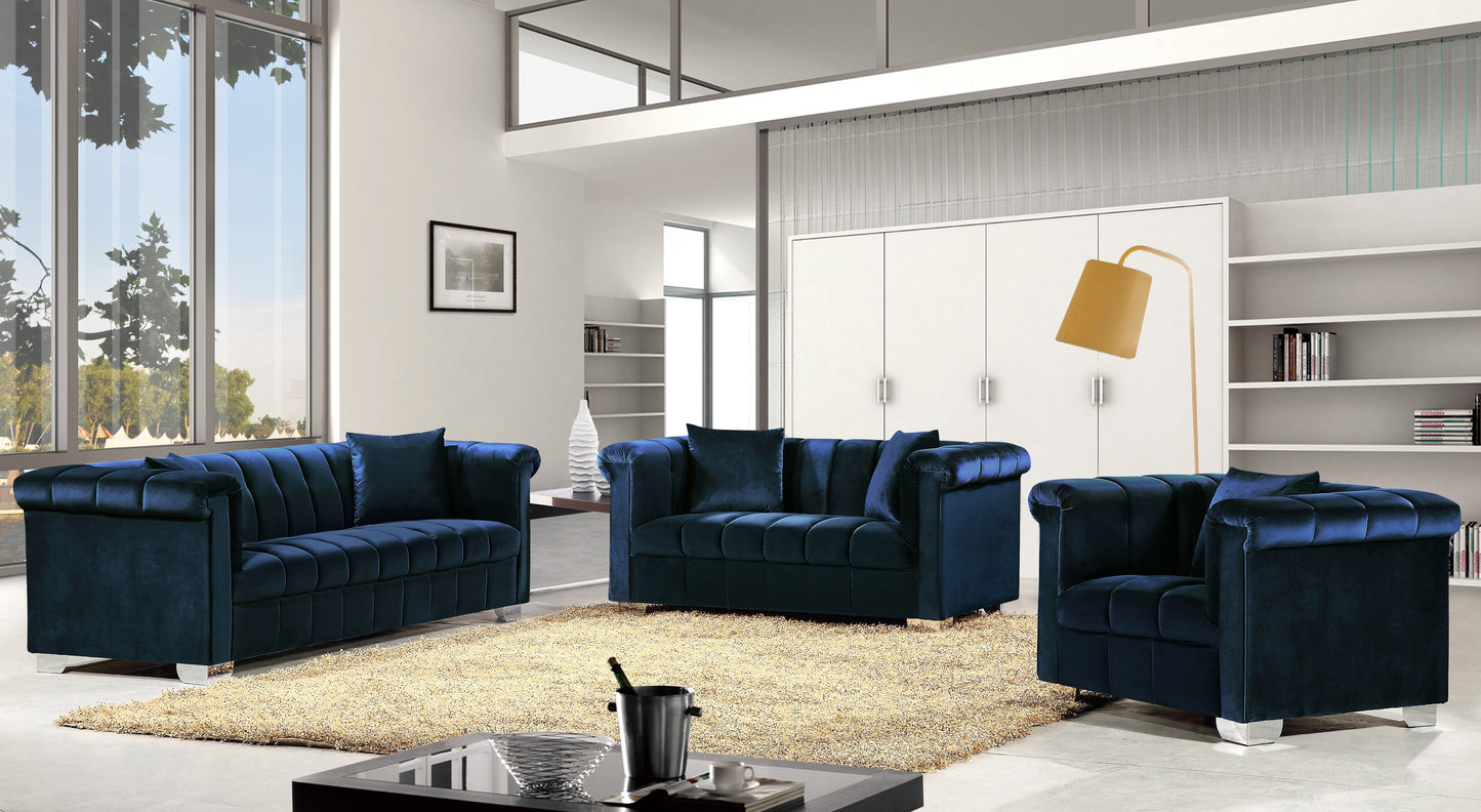 Kayla Velvet Sofa - Furniture Depot