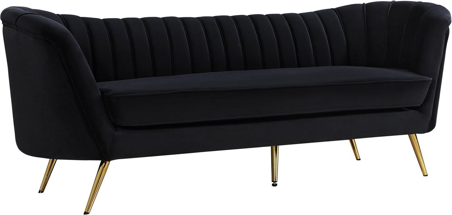 Margo Velvet Sofa - Furniture Depot