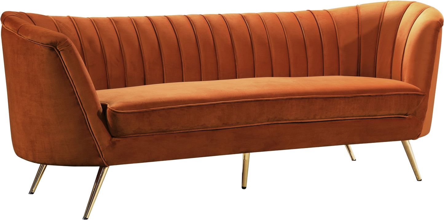 Margo Velvet Sofa - Furniture Depot