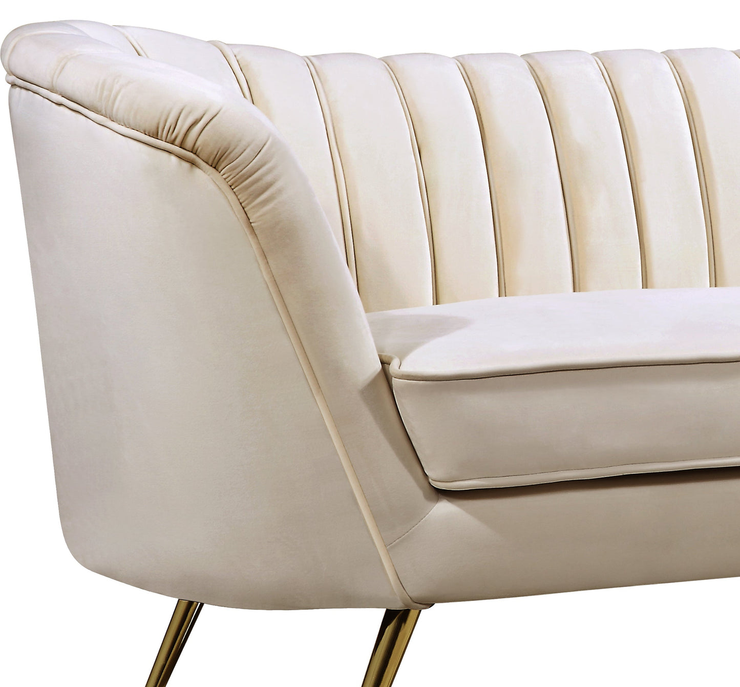 Margo Velvet Sofa - Furniture Depot