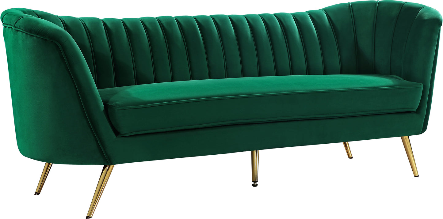 Margo Velvet Sofa - Furniture Depot