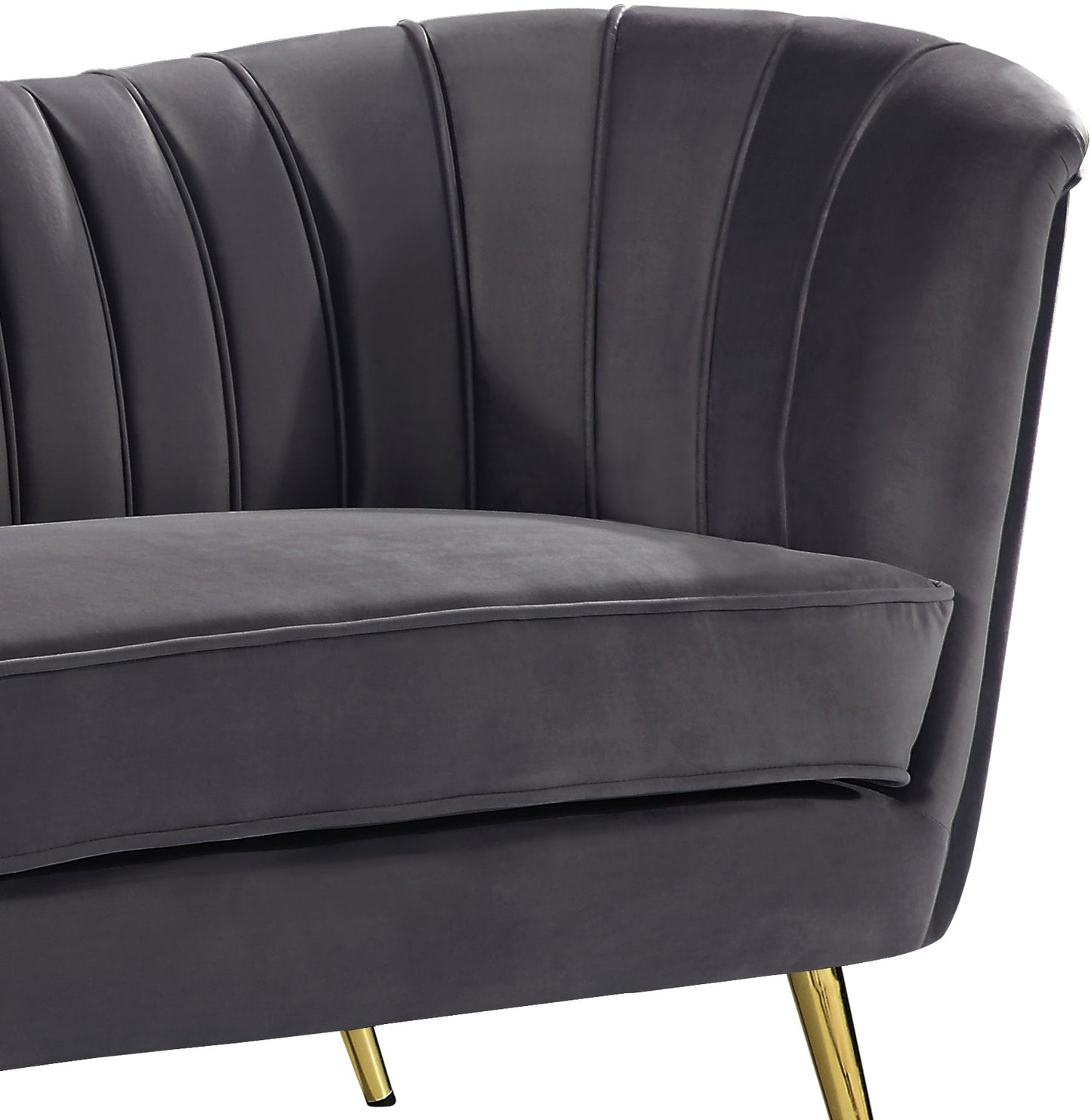 Margo Velvet Sofa - Furniture Depot