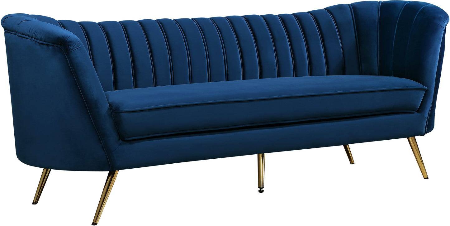 Margo Velvet Sofa - Furniture Depot