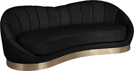 Shelly Velvet Sofa - Furniture Depot