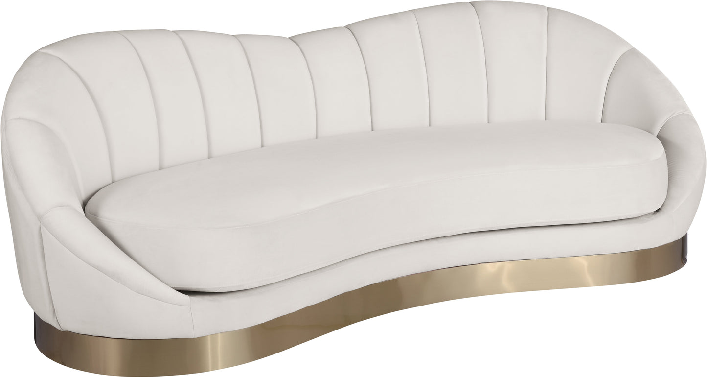 Shelly Velvet Sofa - Furniture Depot