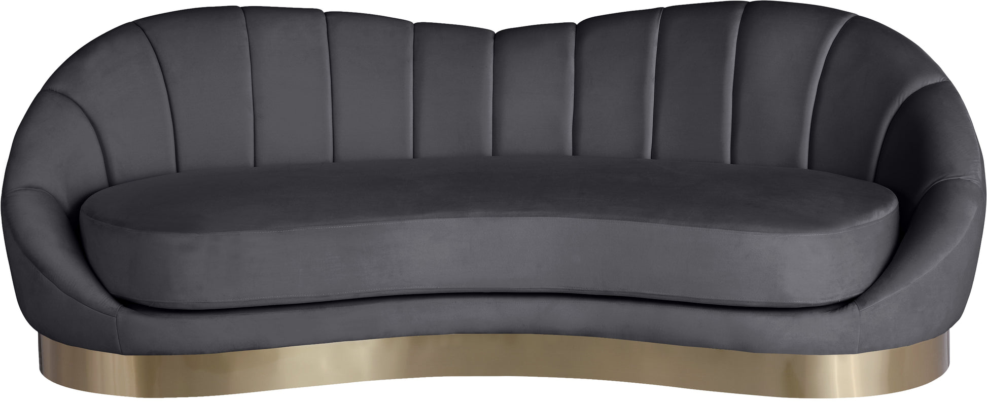 Shelly Velvet Sofa - Furniture Depot