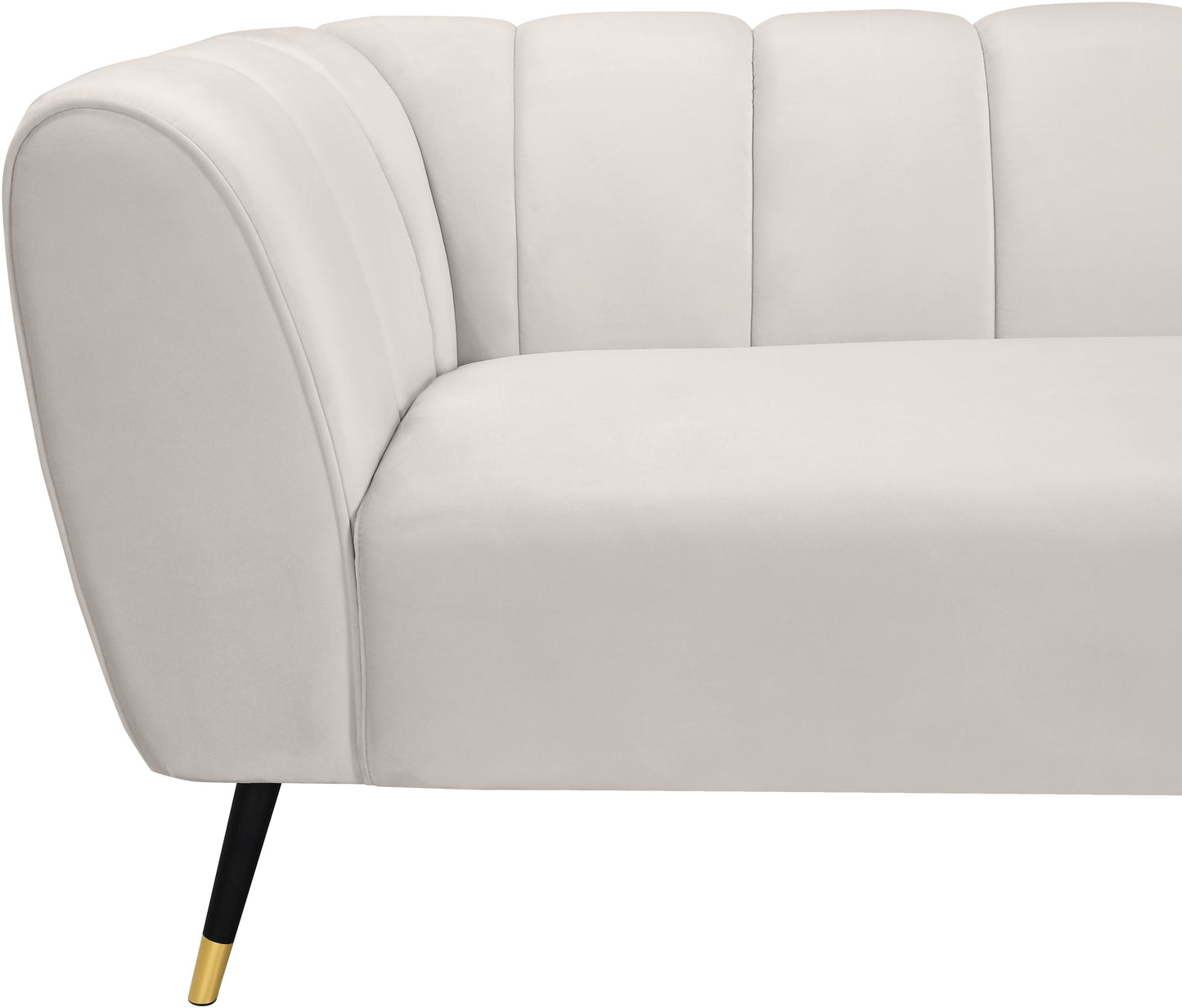 Beaumont Velvet Sofa - Furniture Depot