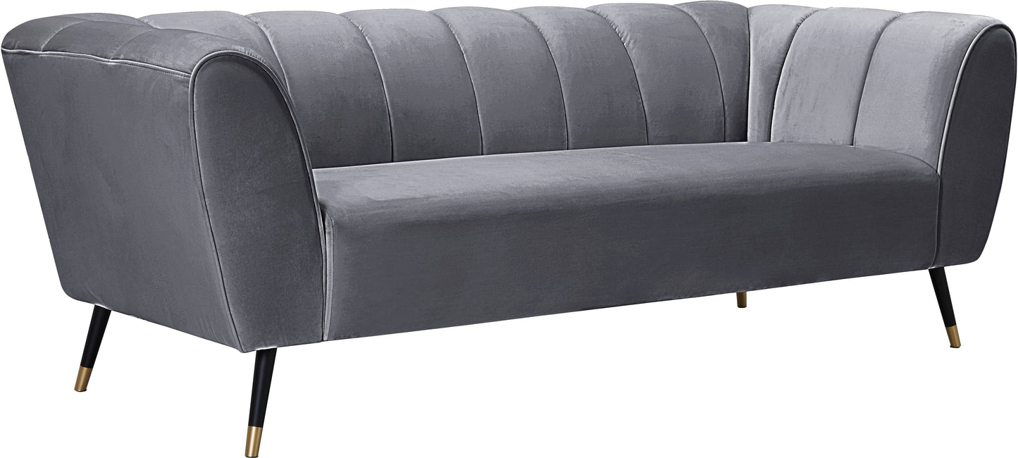 Beaumont Velvet Sofa - Furniture Depot