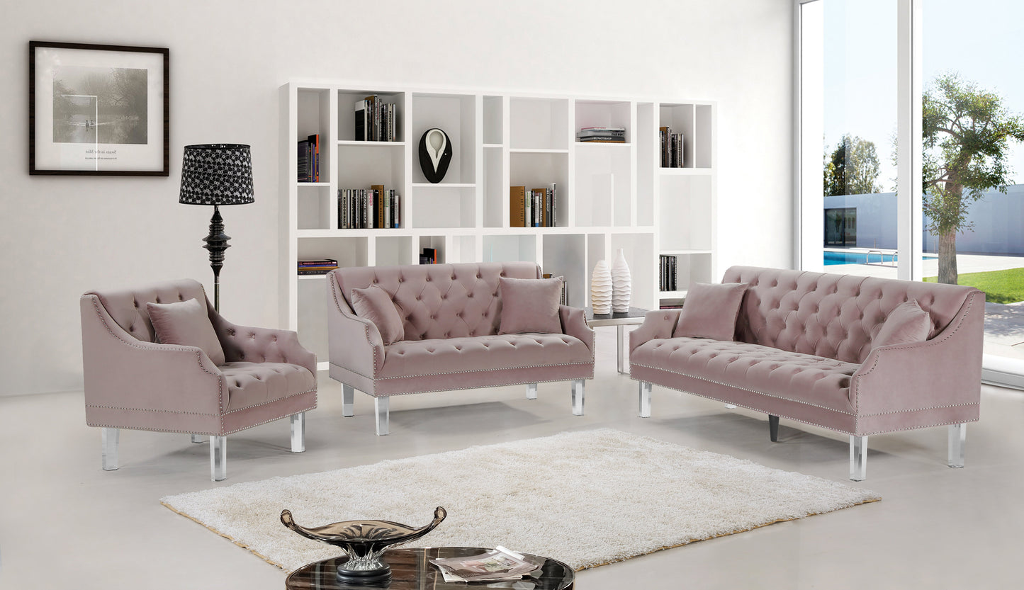 Roxy Velvet Sofa - Sterling House Interiors (7679008899320)