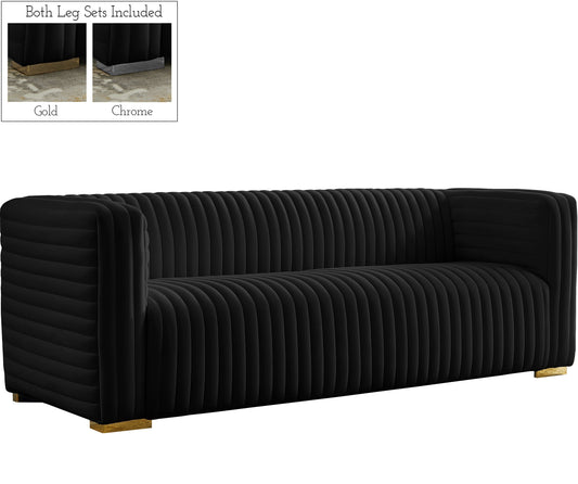 Ravish Velvet Sofa - Furniture Depot