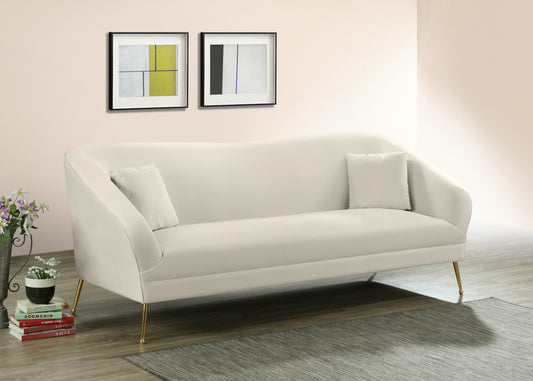 Hermosa Velvet Sofa - Furniture Depot