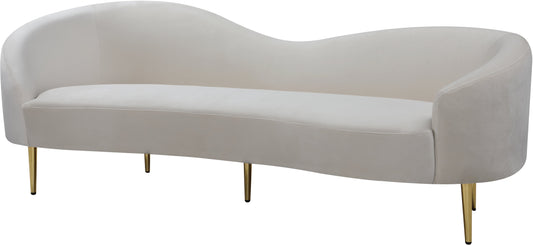 Ritz Velvet Sofa - Furniture Depot