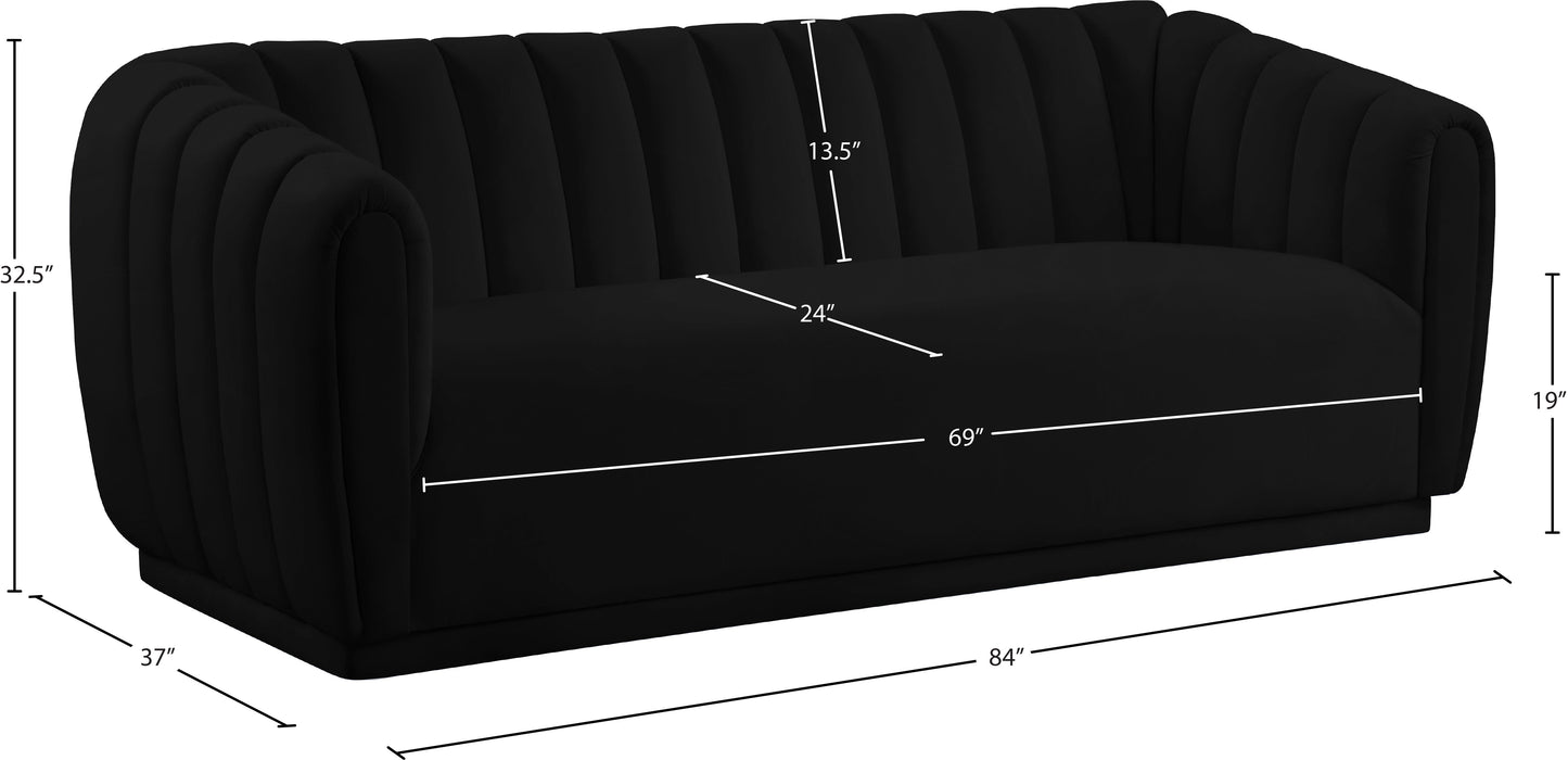 Dixie Velvet Sofa - Furniture Depot (7679012405496)