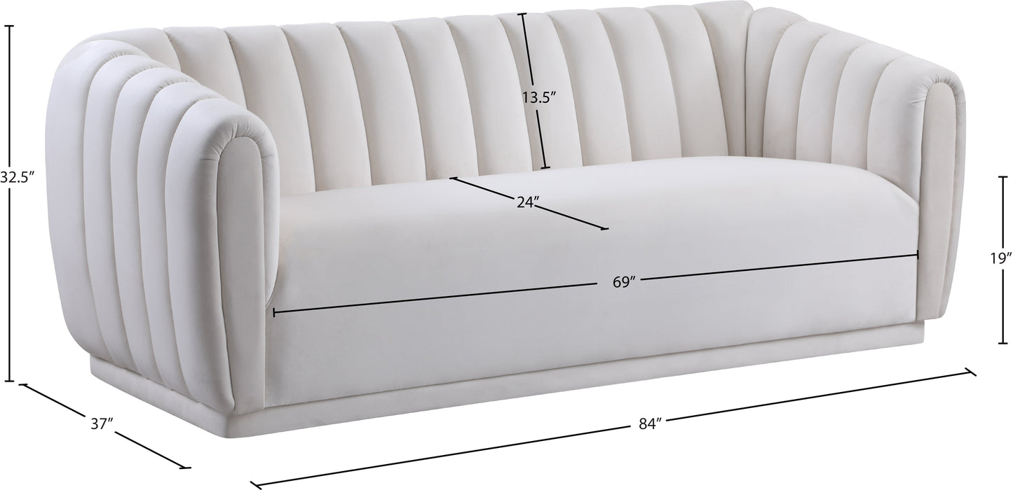 Dixie Velvet Sofa - Furniture Depot (7679012405496)