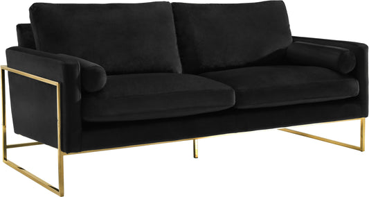 Mila Velvet Sofa - Furniture Depot (7679012536568)