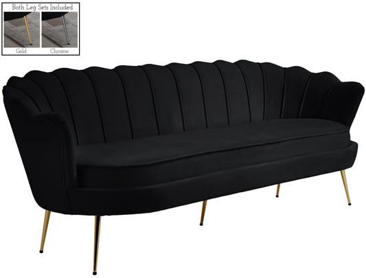 Gardenia Velvet Sofa - Furniture Depot