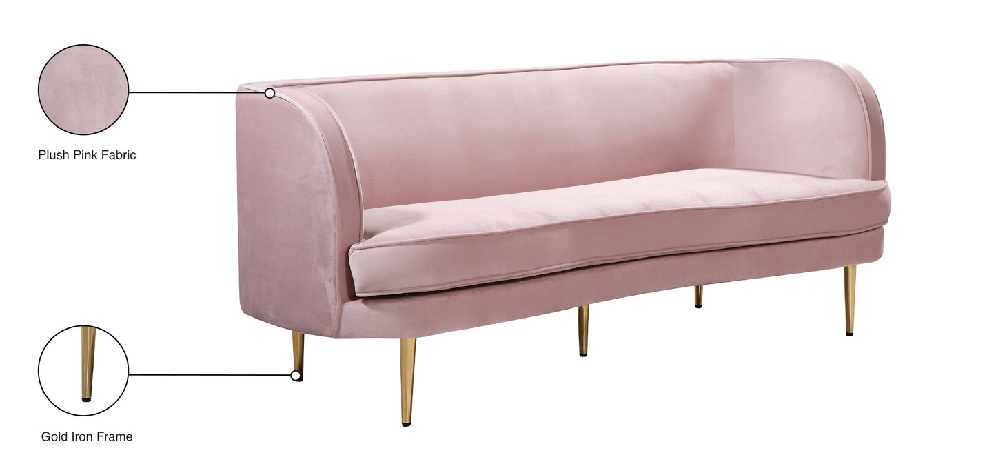 Vivian Velvet Sofa - Furniture Depot (7679014863096)