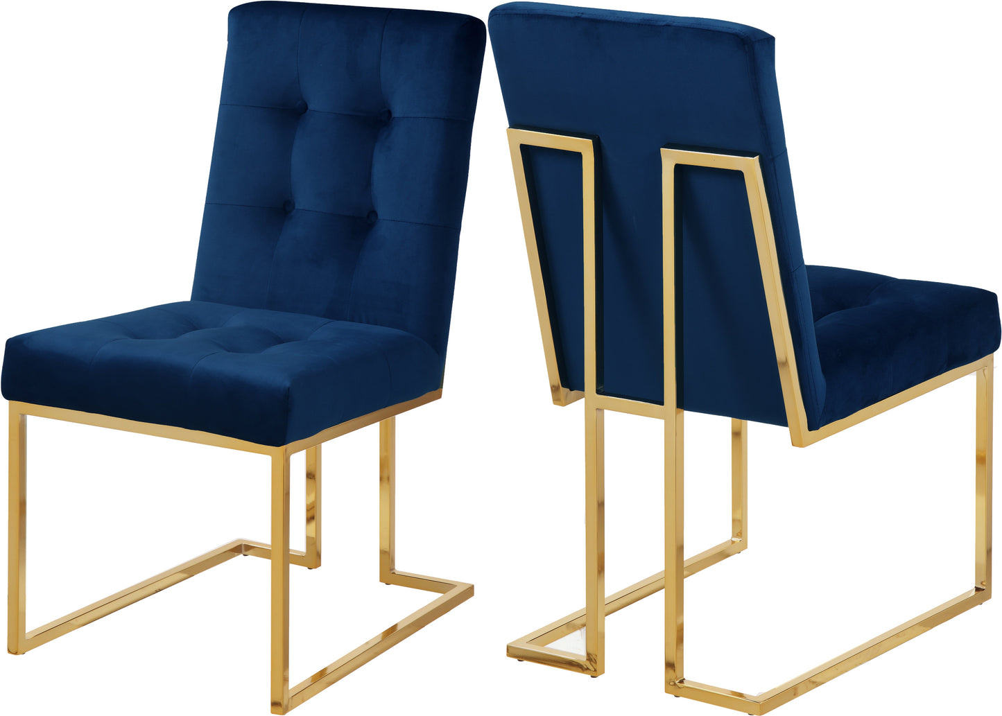 Pierre Velvet Dining Chair - Furniture Depot