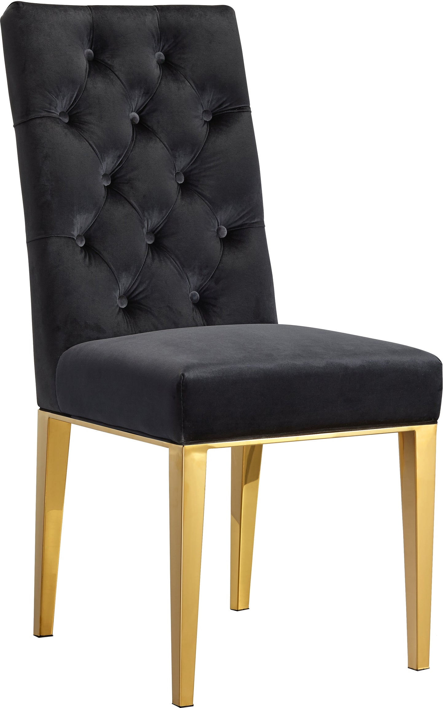 Capri Velvet Dining Chair - Furniture Depot (7679015452920)