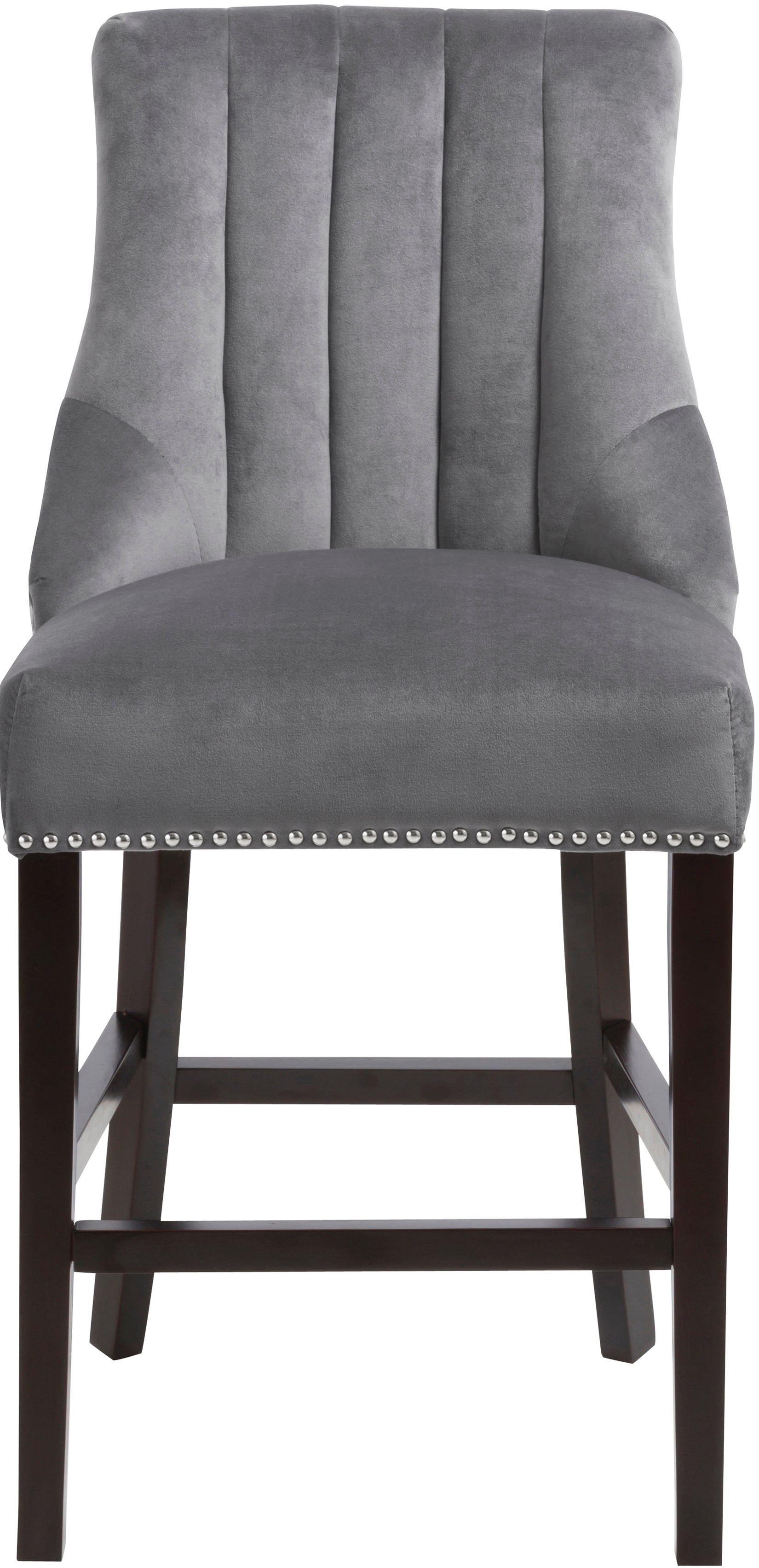 Oxford Velvet Stool - Furniture Depot