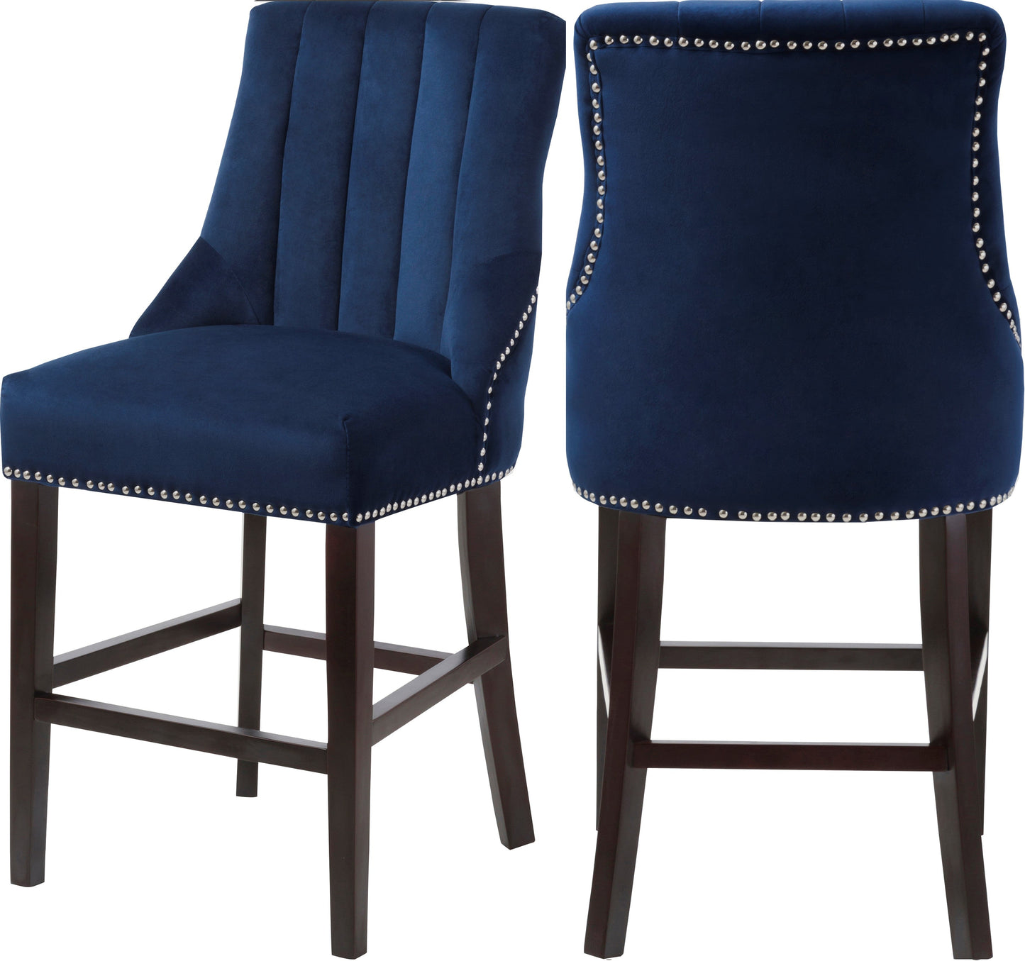 Oxford Velvet Stool - Furniture Depot