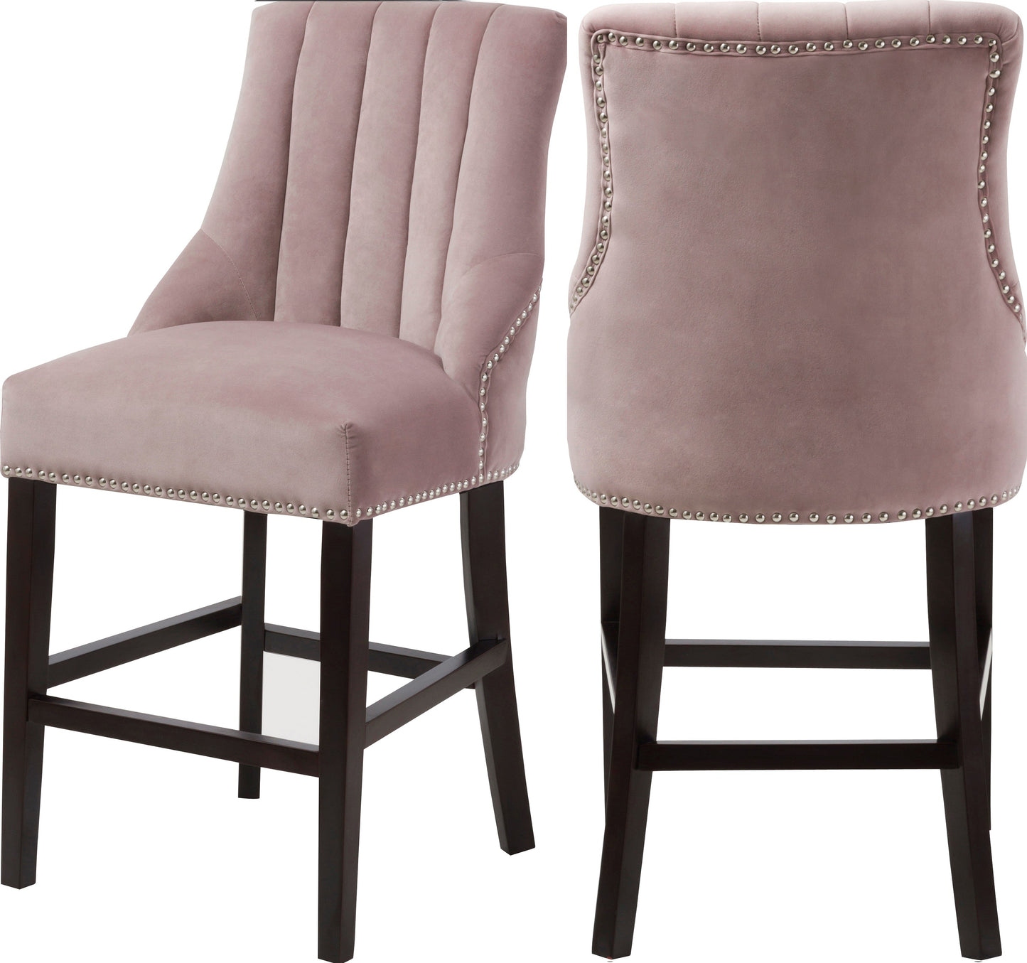 Oxford Velvet Stool - Furniture Depot