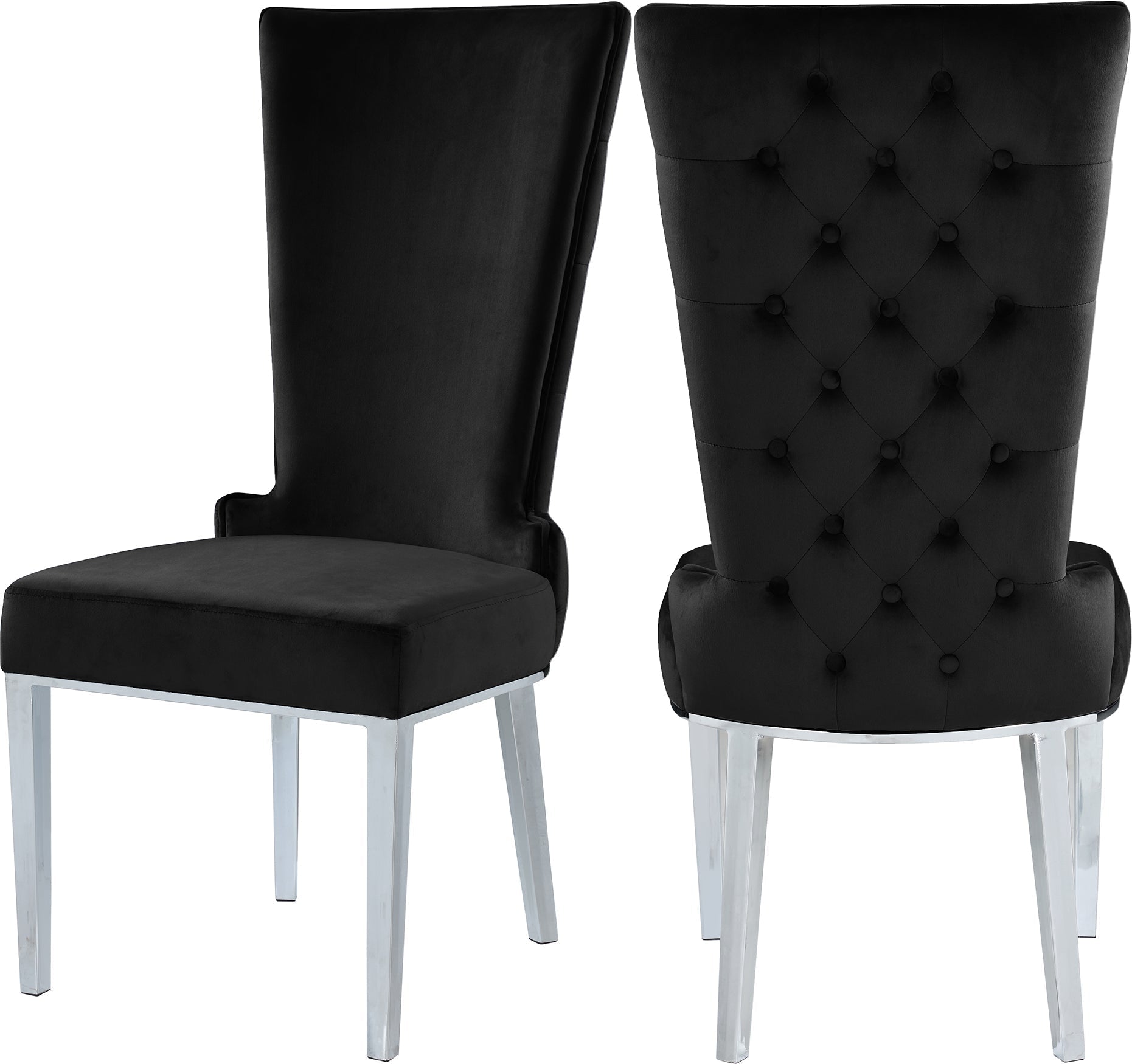 Serafina Velvet Dining Chair - Sterling House Interiors (7679015715064)