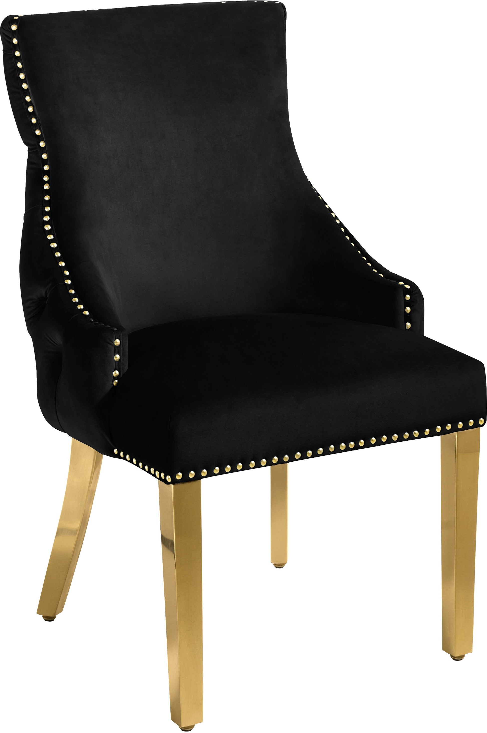 Tuft Velvet Dining Chair - Furniture Depot (7679015747832)