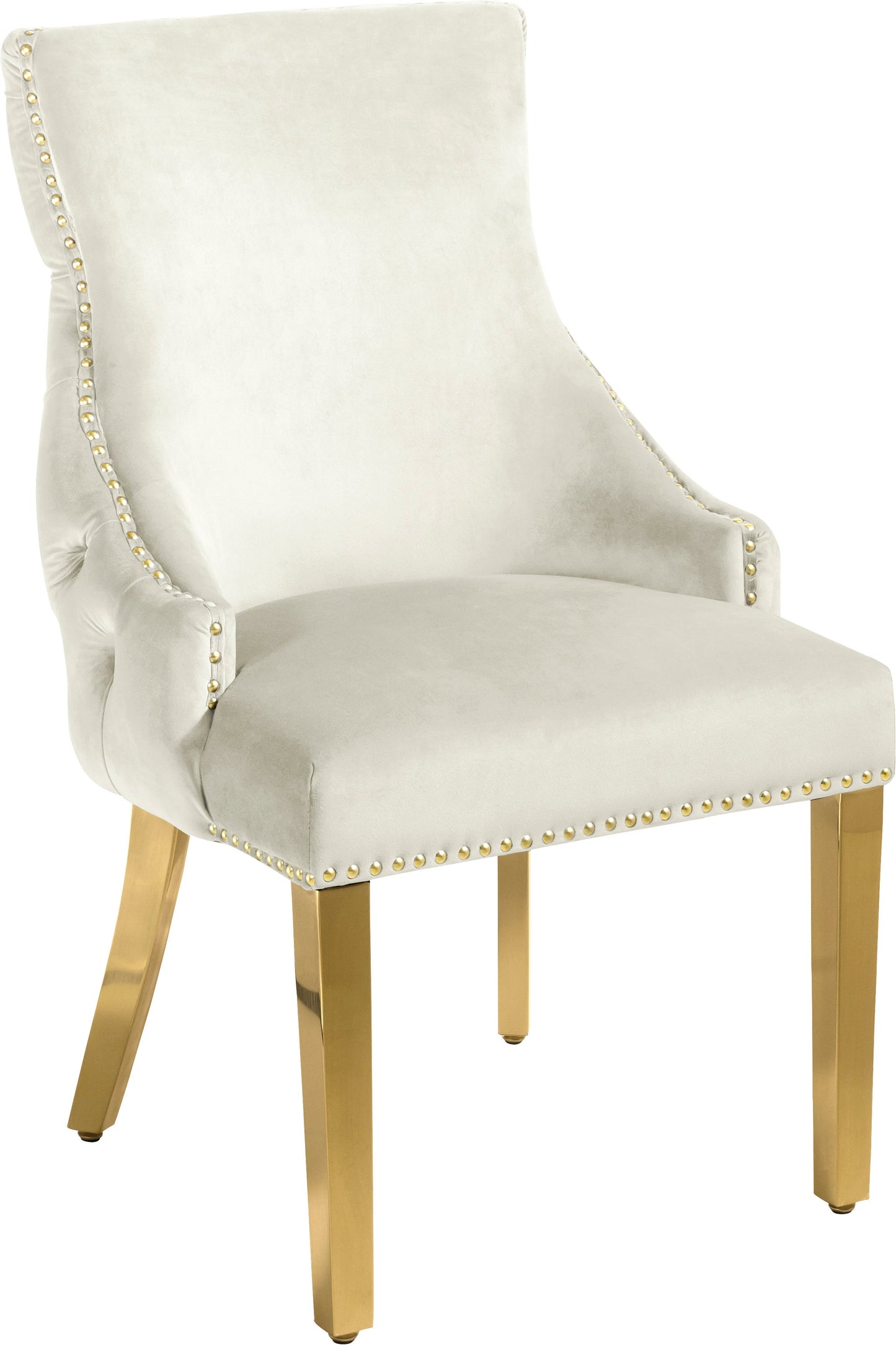 Tuft Velvet Dining Chair - Furniture Depot (7679015747832)