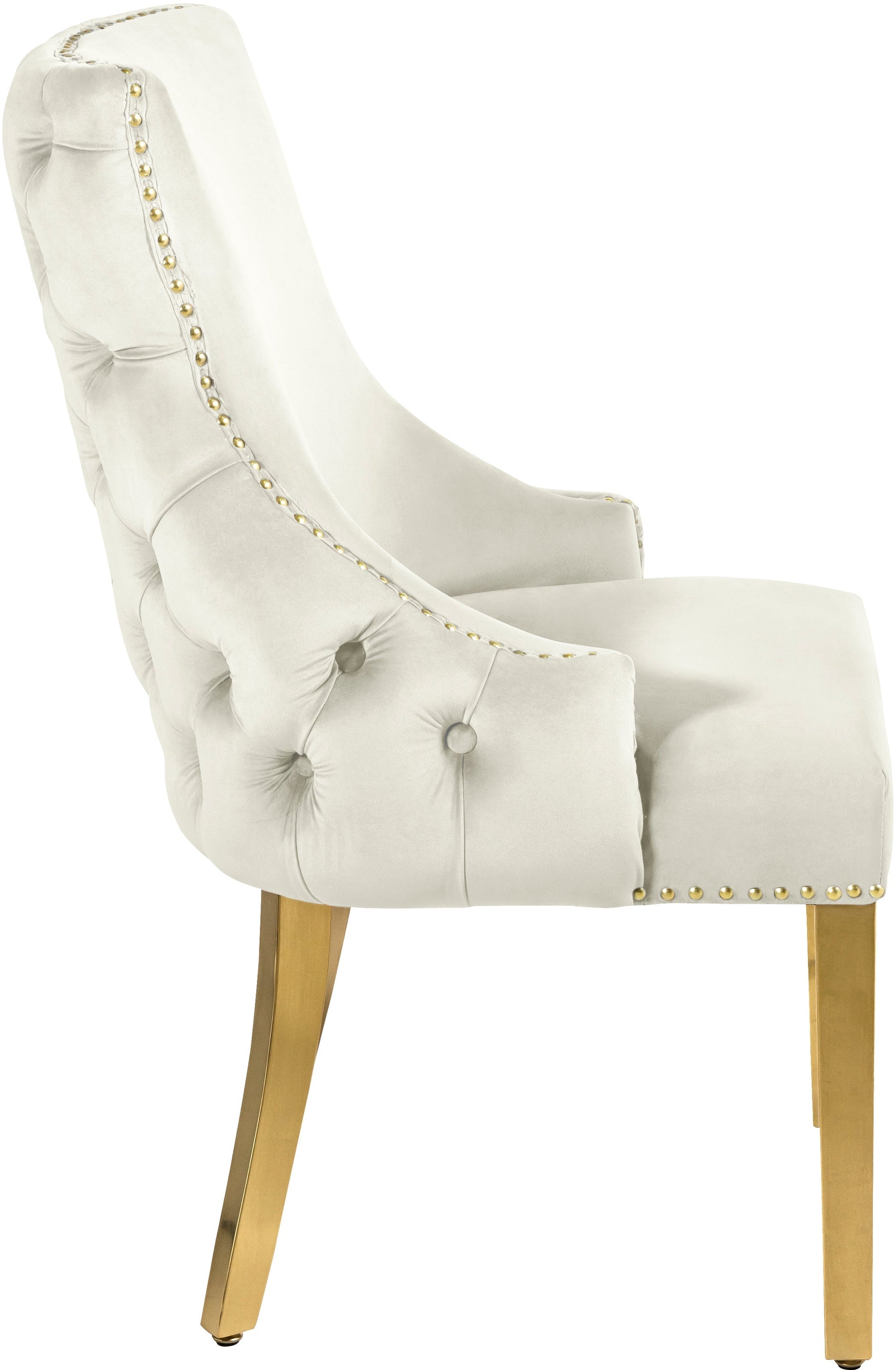 Tuft Velvet Dining Chair - Furniture Depot (7679015747832)