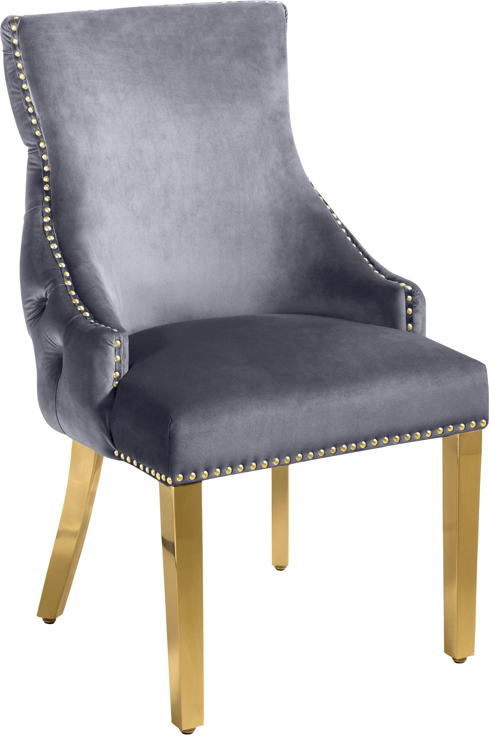 Tuft Velvet Dining Chair - Furniture Depot (7679015747832)