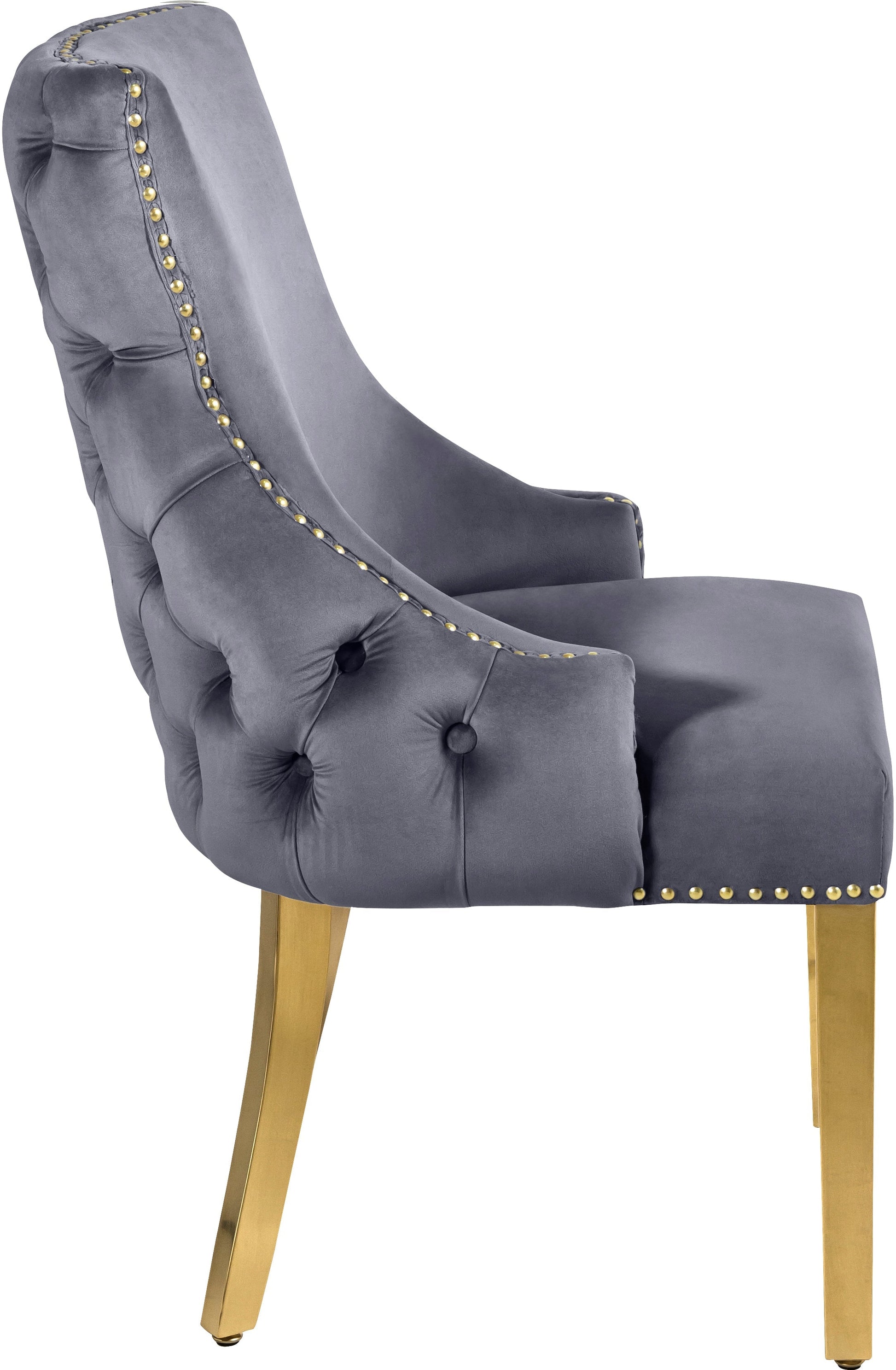 Tuft Velvet Dining Chair - Furniture Depot (7679015747832)