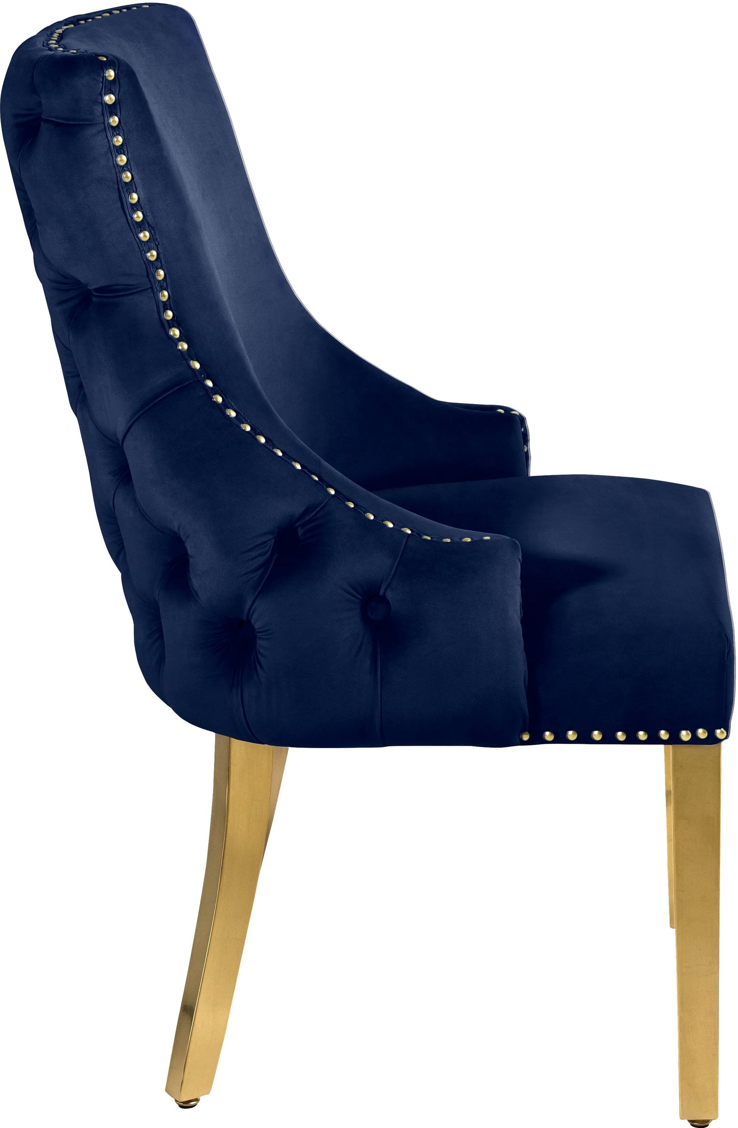 Tuft Velvet Dining Chair - Furniture Depot (7679015747832)