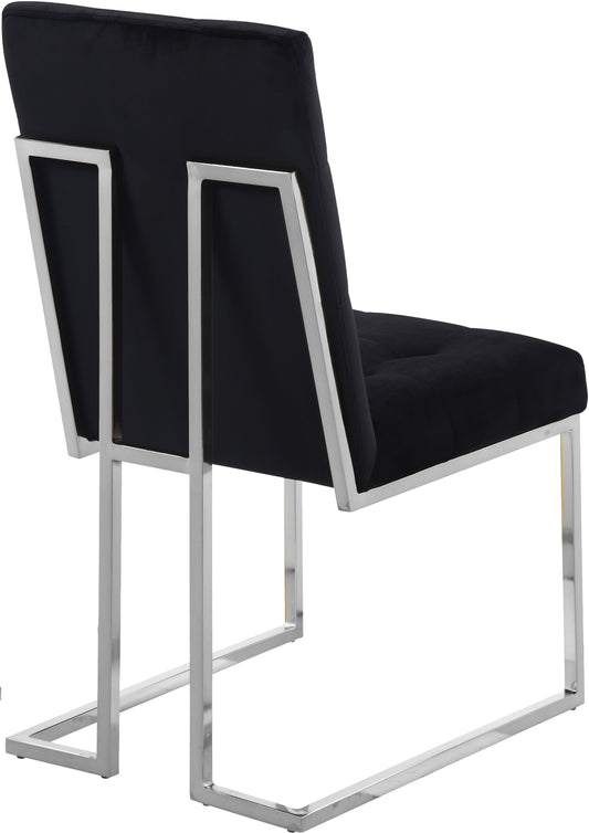 Alexis Velvet Dining Chair - Furniture Depot (7679015878904)