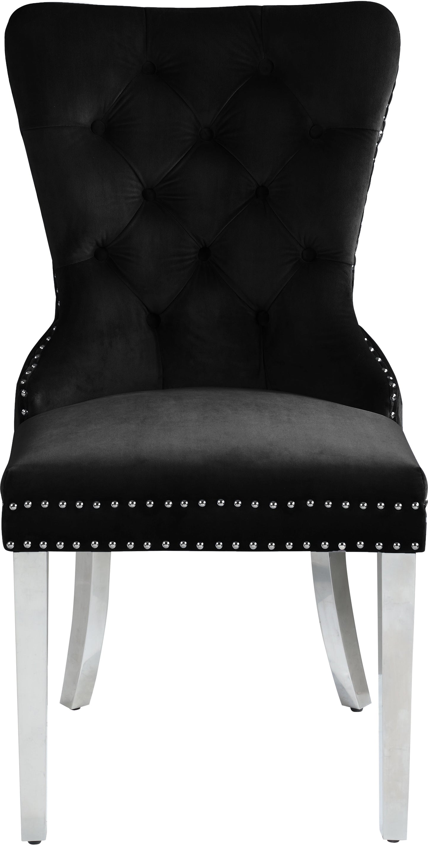 Carmen Velvet Dining Chair - Furniture Depot