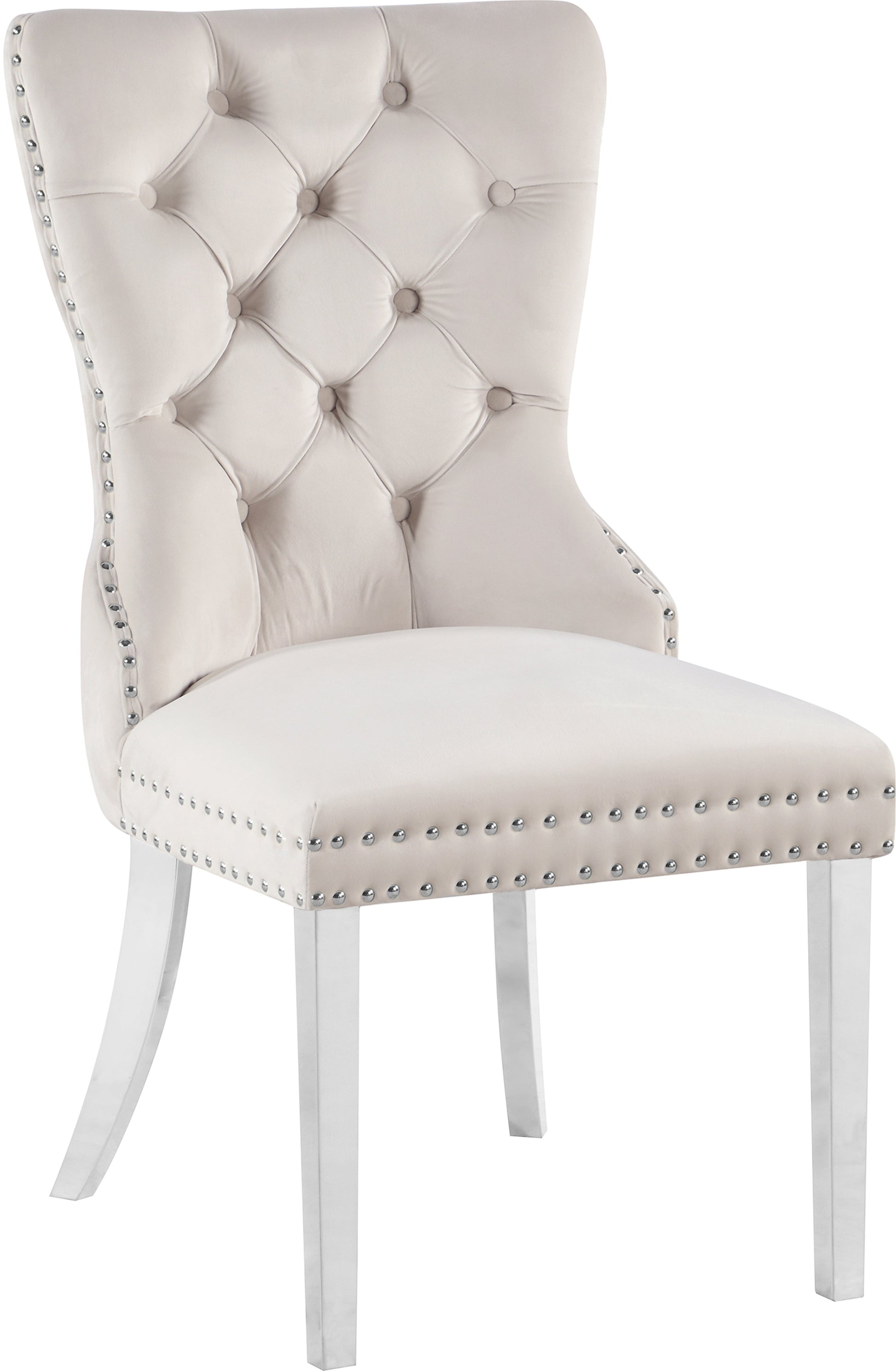 Carmen Velvet Dining Chair - Furniture Depot