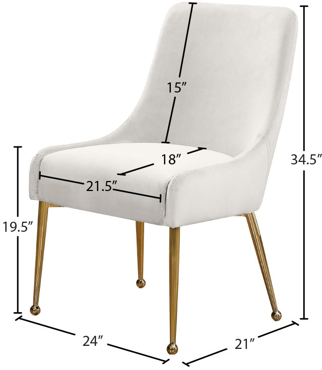 Owen Velvet Dining Chair - Furniture Depot