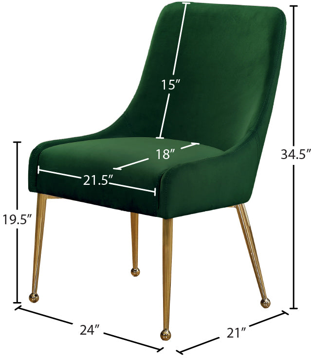 Owen Velvet Dining Chair - Furniture Depot