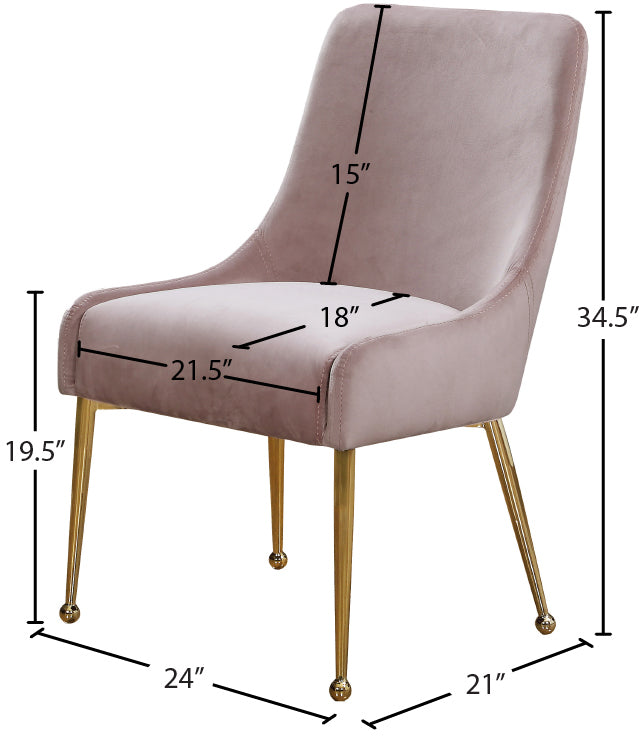 Owen Velvet Dining Chair - Furniture Depot